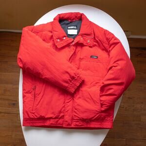 Gerry Red Puffer Collared Ski Jacket Size Men's Large